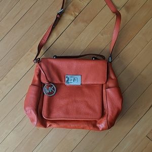 Orange Micheal Kors bag